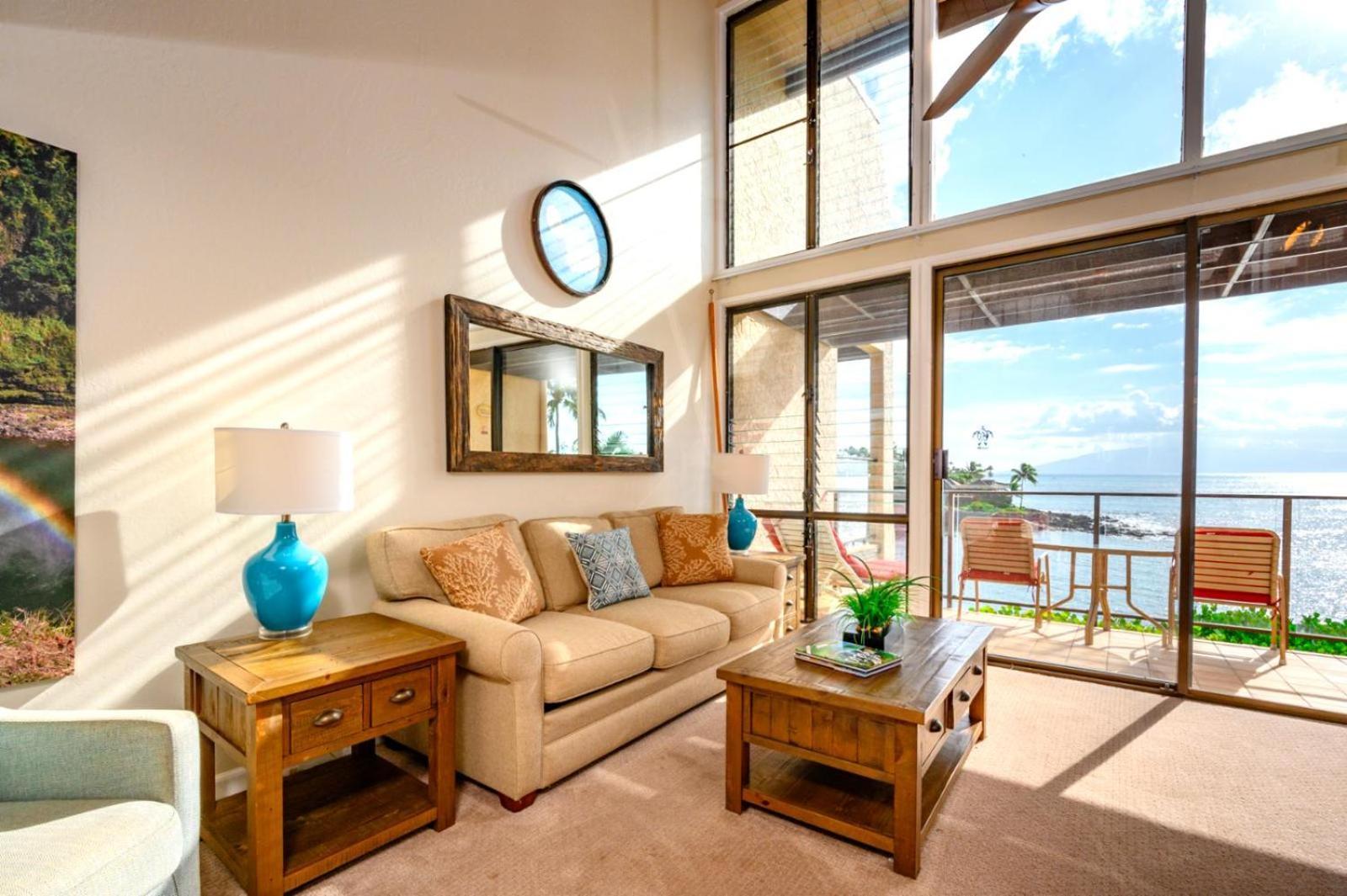 Kbm Resorts Free Car Napili Point Nap-C18 Ocean Front Spacious Villa Kapalua Esterno foto